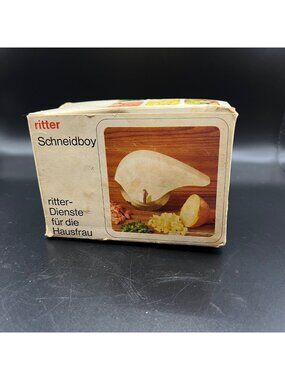 Ritter Schneidboy Universal Mincer With Box Made In Germany Vintage Kitchen Tool